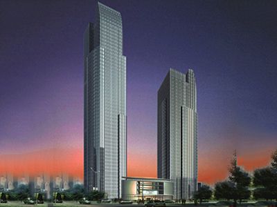 O Edifício mais Alto de Hangzhou - O Novo Centro Mundial da Fortuna