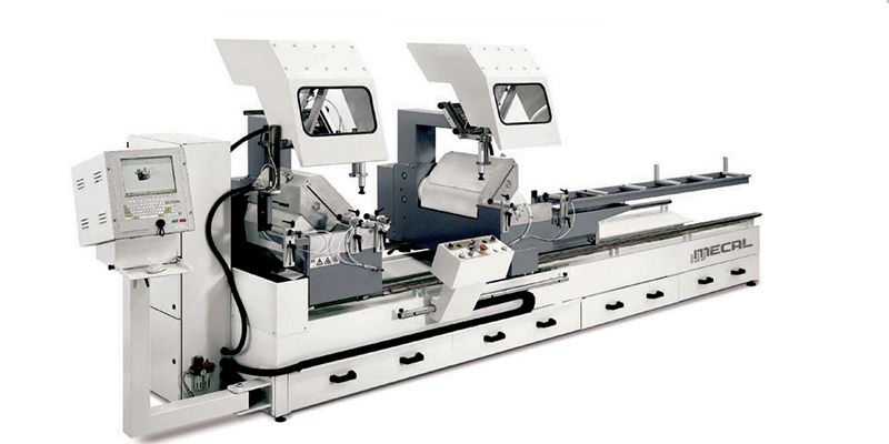 Máquina de Corte CNC de Cabeça Dupla (para qualquer corte em ângulo)